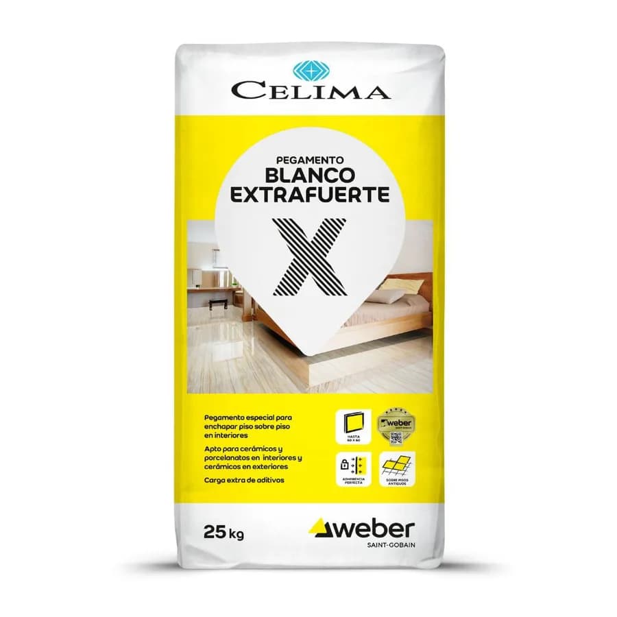 PEGAMENTO BLANCO EXTRAFUERTE X 25KG CELIMA