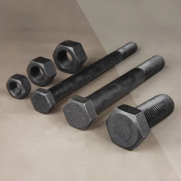 PERNO HEXAGONAL GRADO 8.8 N 12 X 1 3/4 + TUERCA HEXAGONAL G8 + ADANDELA LA CASA DEL PERNO