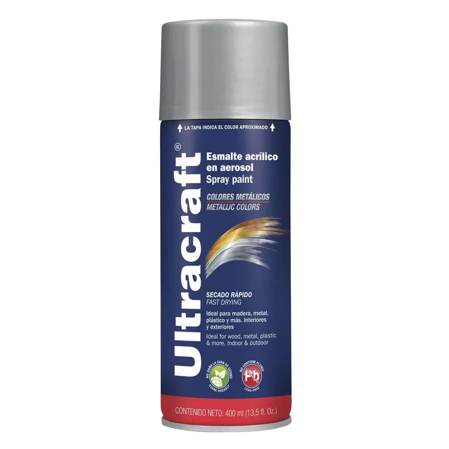 PINTURA SPRAY ALUMINIO ULTRACRAFT