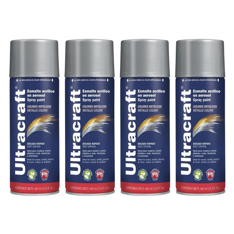 PINTURA SPRAY CROMO PREMIUN ABRO