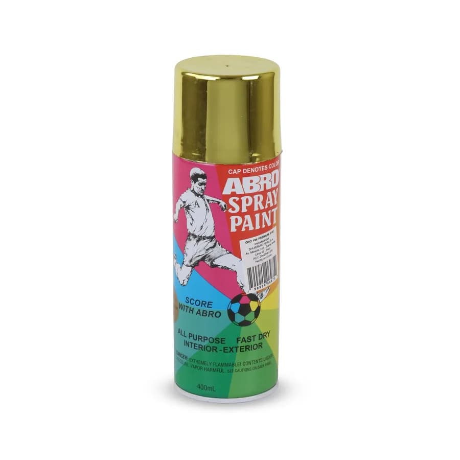 PINTURA SPRAY DORADO PREMIUN ABRO