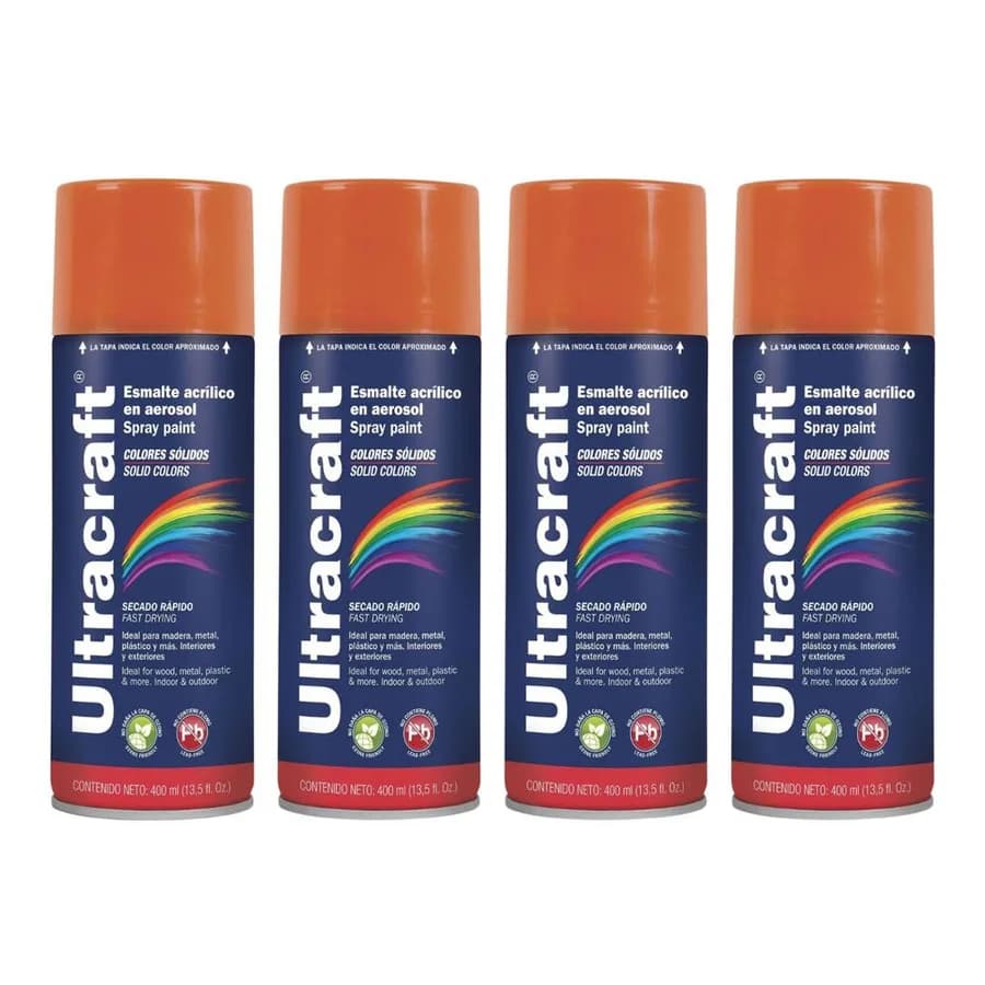 PINTURA SPRAY NARANJA ULTRACRAFT