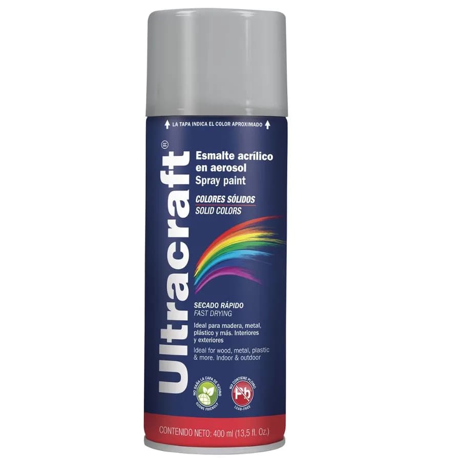 PINTURA SPRAY PLATA ULTRACRAFT