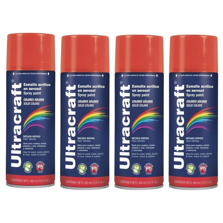 PINTURA SPRAY ROJO BRILLANTE SHARK