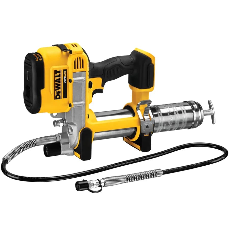 PISTOLA ENGRASADORA 20V + BATERIA 6AH + CARGADOR DEWALT