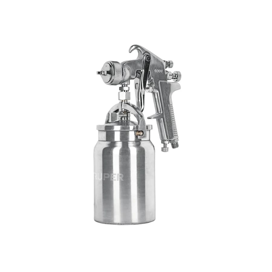 PISTOLA P/PINTAR SUCCION HVHP ,VASO ALUM ,1.8 MM 3 PERILLAS TRUPER