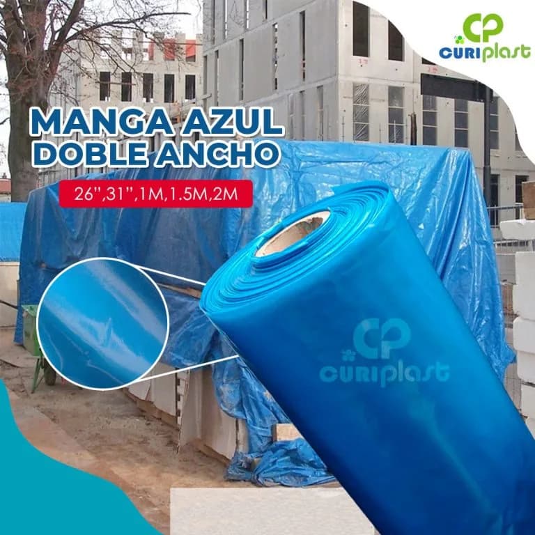 PLASTICO AZUL DOBLE 1.5 MTR 60 S/M"