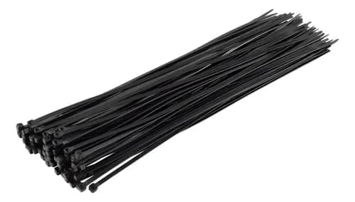 PRESINTO (CINTILLO D/AMARRE/SEGURIDAD)NYLON NEGRO 100UND WUSTER