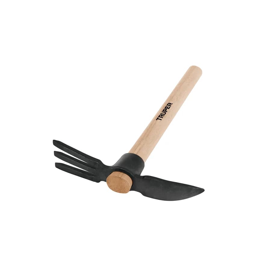 RASTRILLO-PICOTA C/MANGO DE MADERA 14 TRUPER"