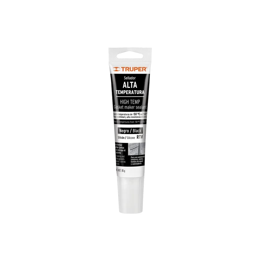 SELLADOR ALTAS TEMPERATURAS NEGRO 85GR TRUPER