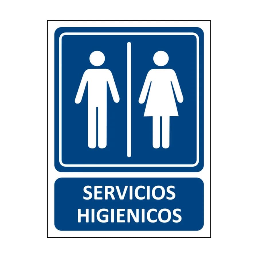 SEÑAL VINIL STICKER 10X40 CM S/M