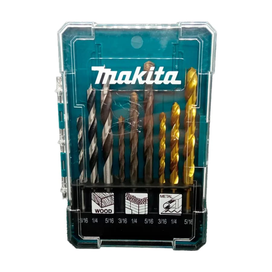 SET DE BROCAS Y PUNTAS SURTIDO TIPO MAKPACK PARA APLICACIÓN EN CONCRETO, METAL, MAD MAKITA