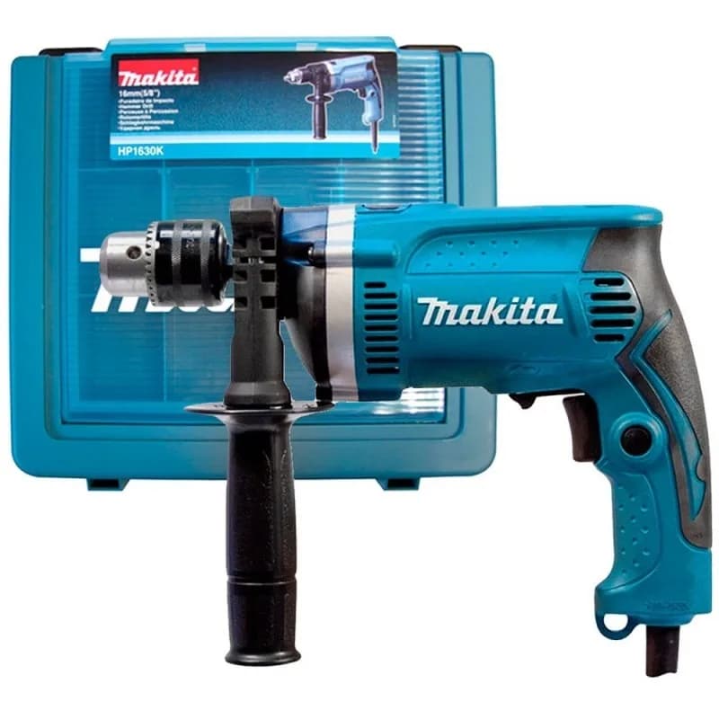 TALADRO HP1630K + BROCA D-35215 (X3) MAKITA