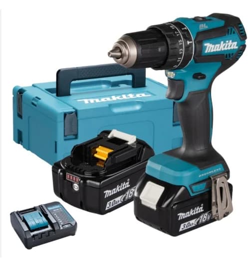 TALADRO PERCUTOR 1/2 18B/2 VEL./42-27NM/LXT/1X1.5AH MAKITA