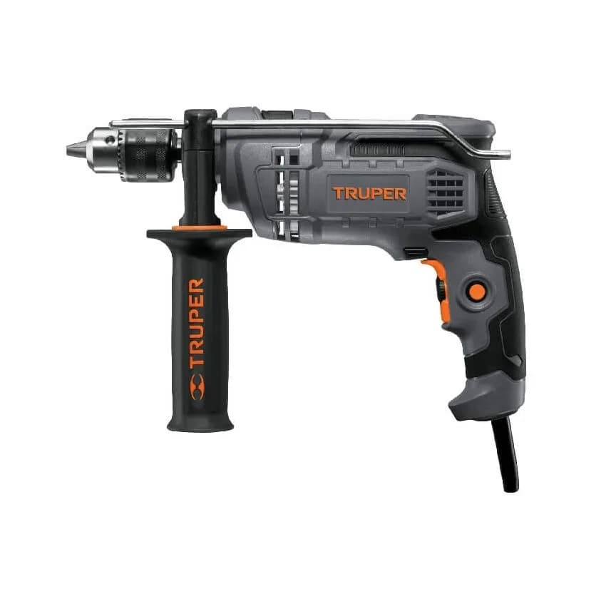 TALADRO PERCUTOR INDUSTRIAL 1/2 DE 650 W 220V TRUPER"