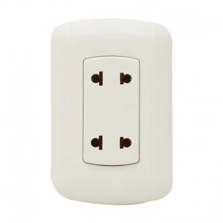 TIMBRE DOMINO AVANT(TOMA DUPLEX 2P) P1208 BTICINO