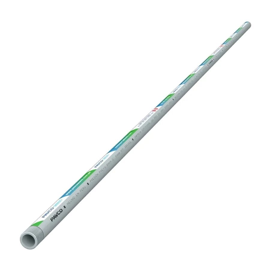 TUBO 1/2 C/ROSCA AGUA INYECTOPLAST