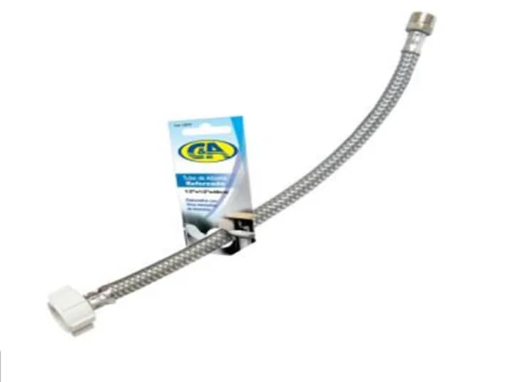 TUBO ABASTO P/INOD. NYLON 7/8 X 40CM R/PVC C&A"
