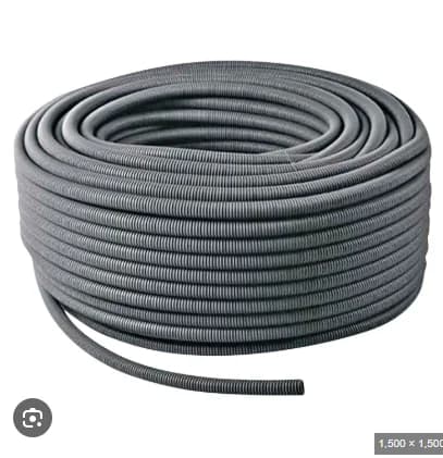 TUBO FLEXIBLE TEJIDO 1/2X1/2"X60MM ECOGRIF"