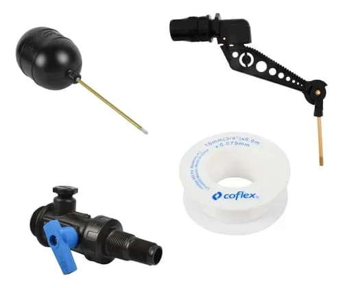 VALVULA Y FLOTADOR VSF 3/4 A 1/2 ROTOPLAS