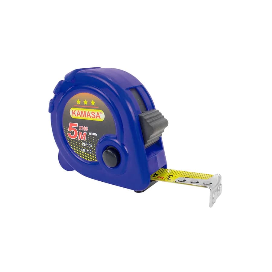WINCHA PLASTICA 5M X19MM KAMASA
